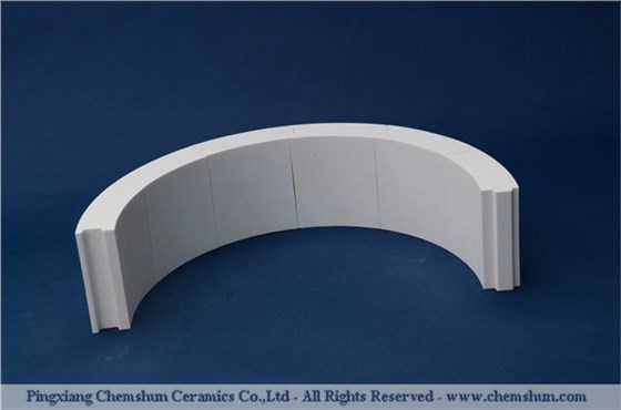 Pingxiang chemshun abrasion resistant high alumina ceramic lining