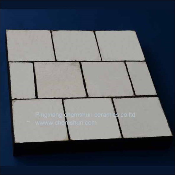 wear palte ceramic rubber linings  