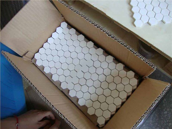 packange of Alumina Ceramic Mosaic Sheet