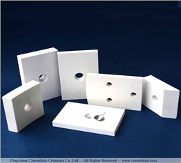 Weldable alumina tile