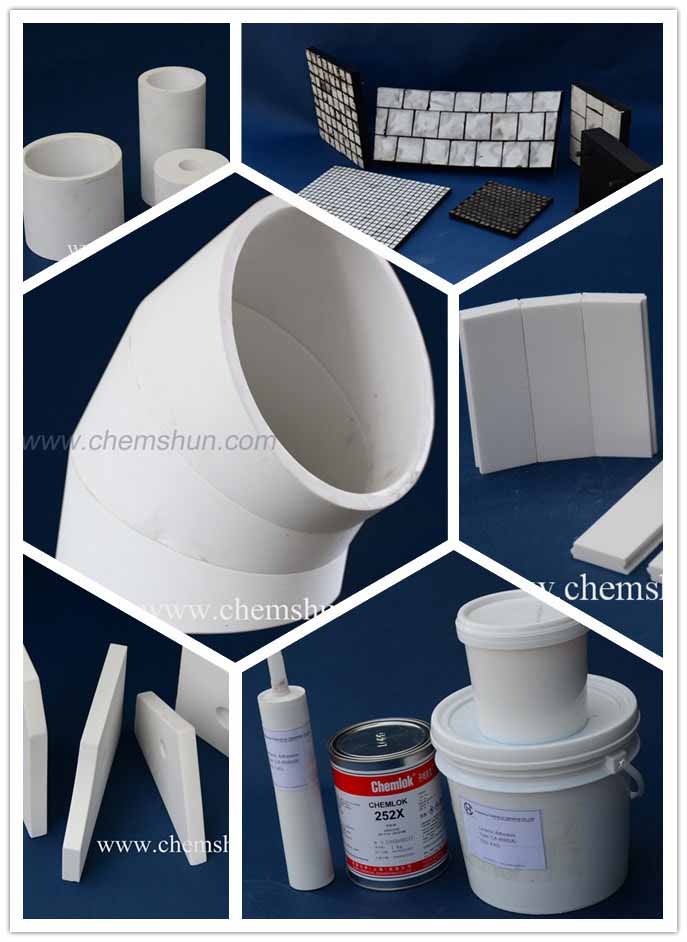 Pingxiang chemshun alumina ceramic linings 