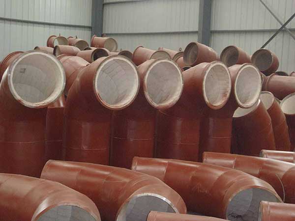 Wear resistant ceramics pipe