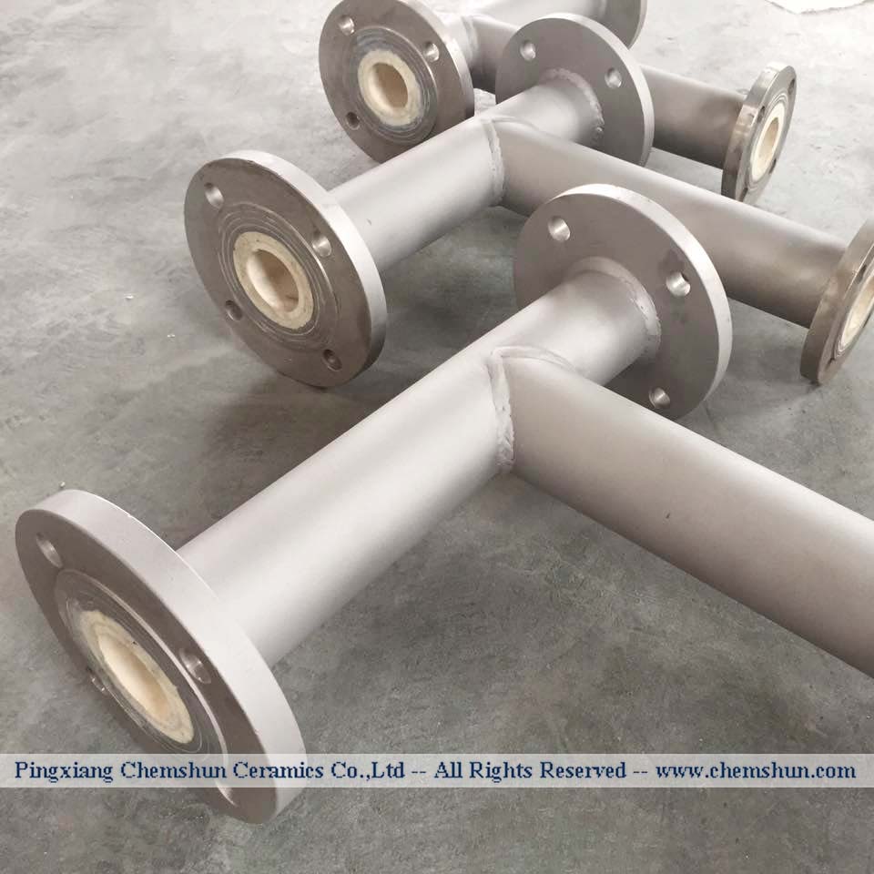 Ceramic Line pipe for Lithium Batter Industry