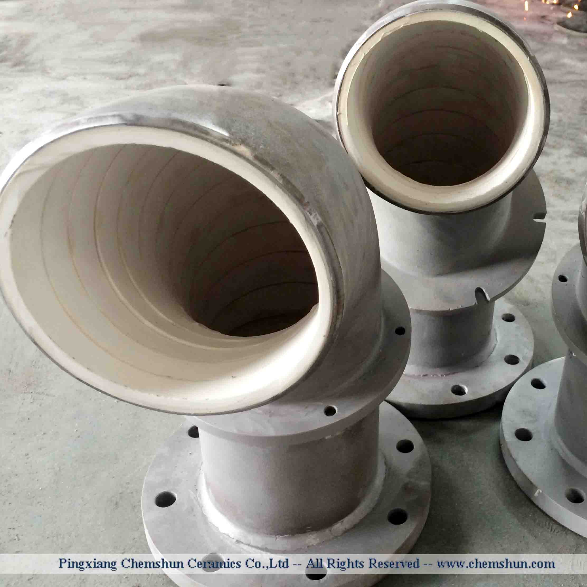 Chemshun Ceramic Lined Pipe For Coal industry